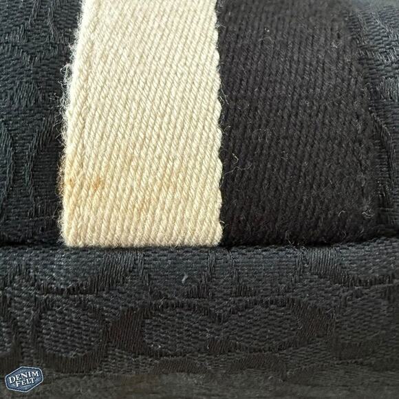 Coach Vintage Black/Royal Blue Voyager Signature Multifunction Tote/Diaper Bag - Picture 16 of 16